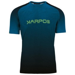Herren T-Shirt Karpos Prato Piazza indigo schwarz